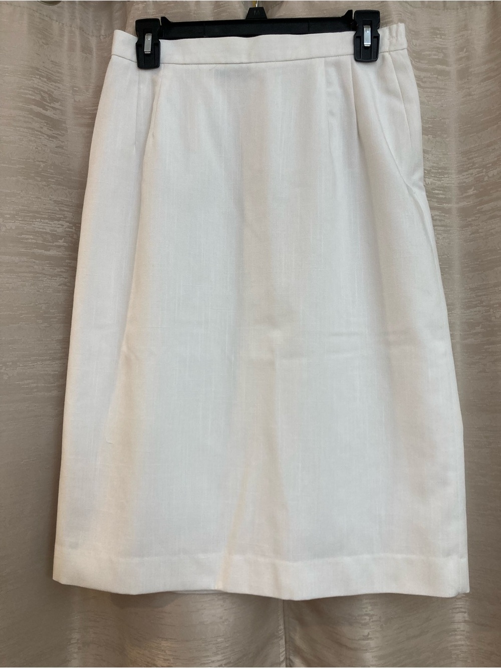 Allison Daley Classic White Womens Pencil Skirt size 12